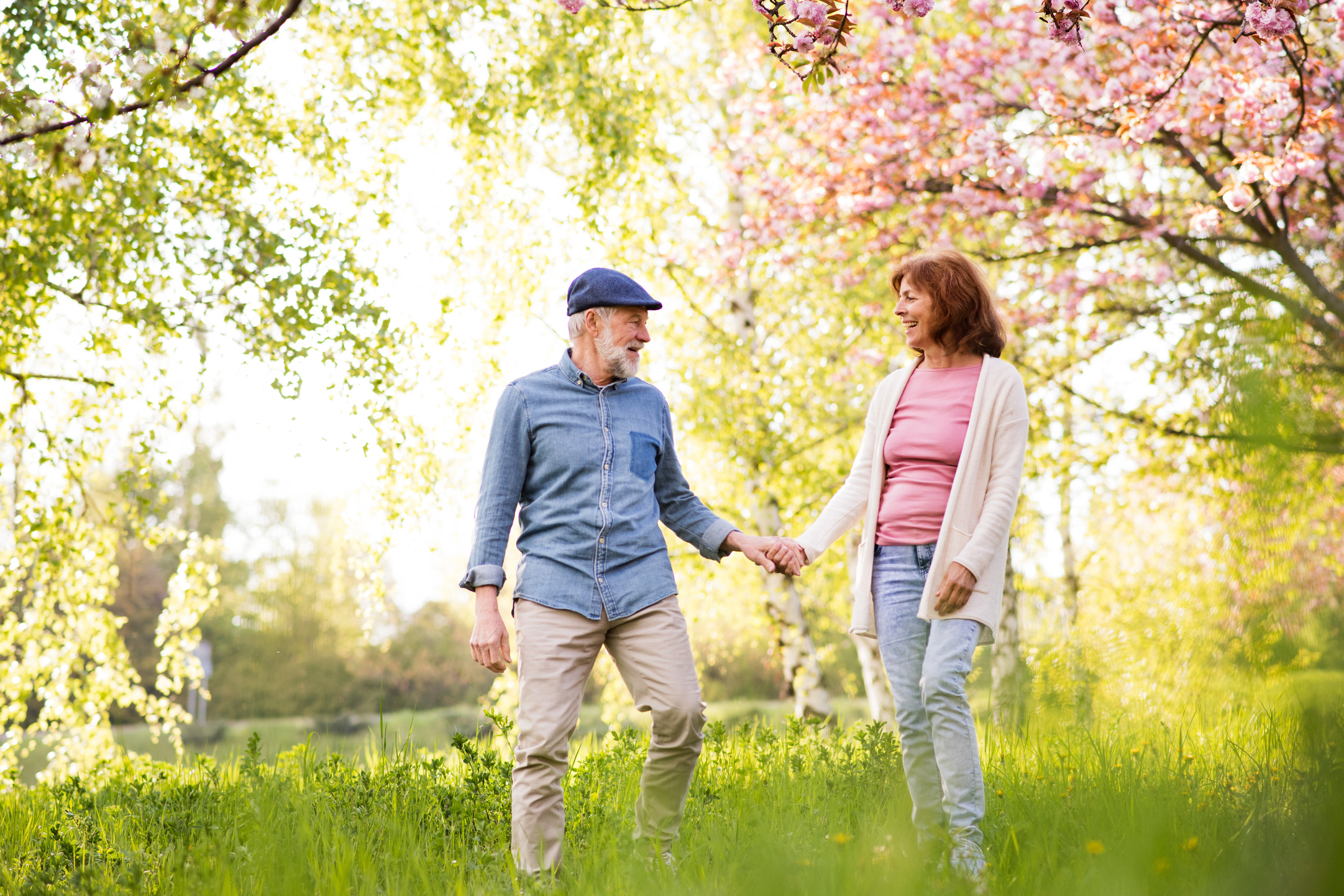 Beautiful Senior Couple in Love 